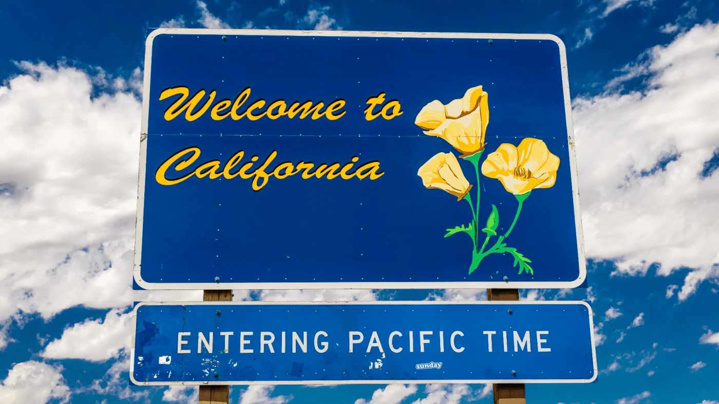 welcome to California